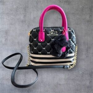 Betsey Johnson Luv Satchel Handbag  - NWOT